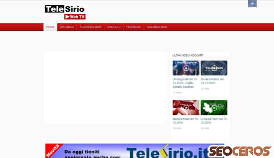 telesirio.it desktop előnézeti kép