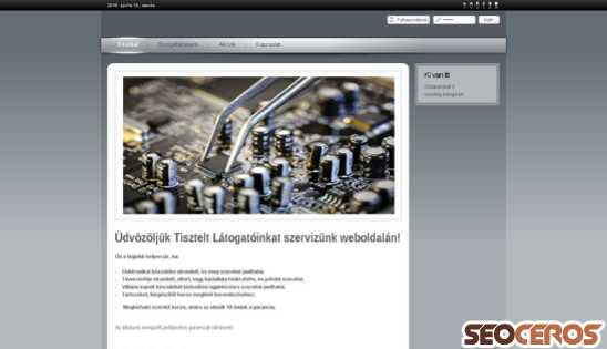 televizio-szerviz.hu desktop előnézeti kép