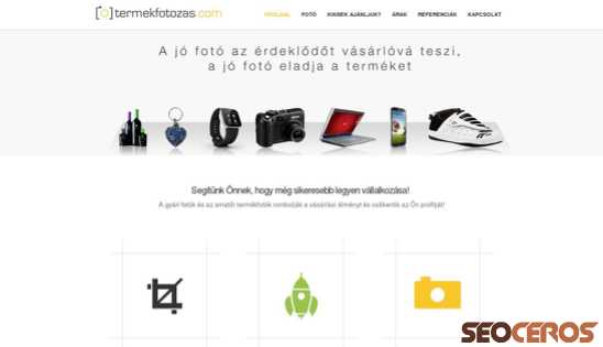 termekfotozas.com desktop preview