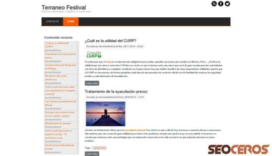 terraneofestival.com desktop előnézeti kép