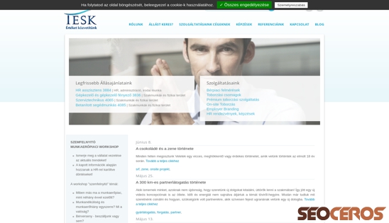 tesk.hu desktop náhled obrázku
