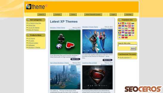 themexp.org desktop náhľad obrázku