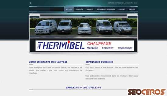 thermibel.ch desktop anteprima