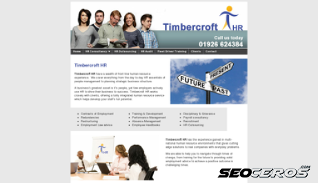 timbercroft.co.uk desktop Vista previa