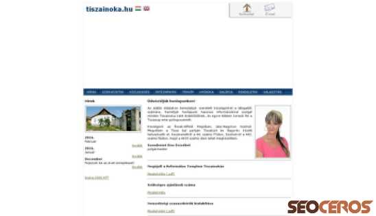 tiszainoka.hu desktop előnézeti kép
