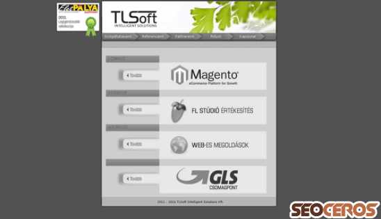 tlsoft.hu desktop előnézeti kép