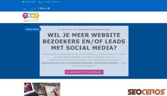 tnmf.nl desktop förhandsvisning