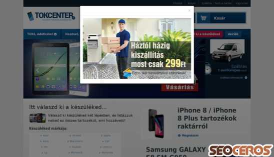 tokcenter.hu desktop náhled obrázku
