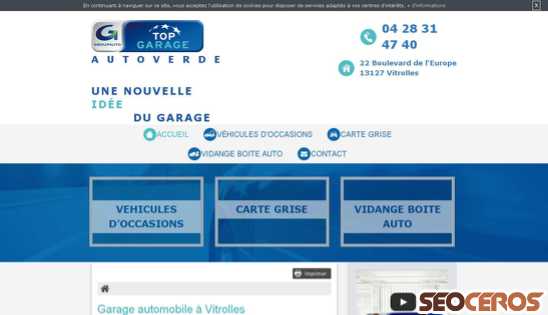 top-garage-boite-auto.fr desktop náhled obrázku