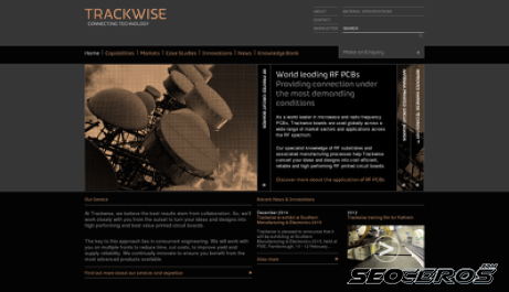 trackwise.co.uk desktop Vista previa