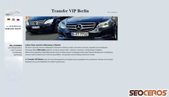 transfer-vip.berlin desktop förhandsvisning