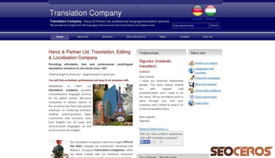 translationcompany.org desktop förhandsvisning