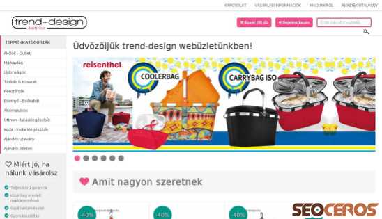 trend-design.hu desktop náhled obrázku