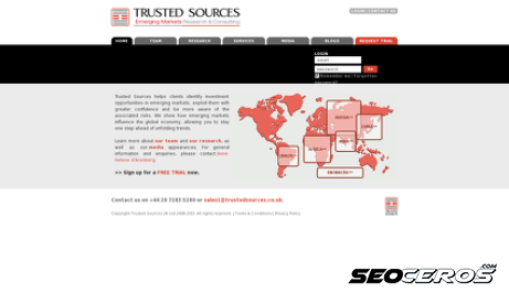 trustedsources.co.uk desktop náhled obrázku