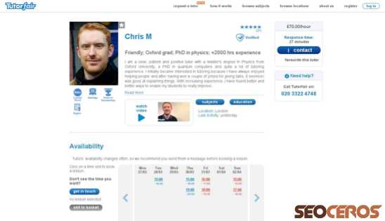 tutorfair.com/tutor/name/chris/id/4711/profile desktop náhled obrázku