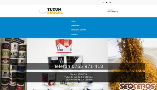 tutun-premium.ro desktop previzualizare