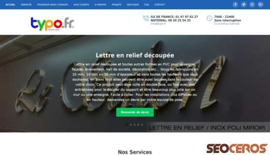 typo.fr desktop previzualizare