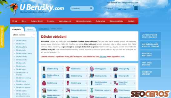 uberusky.com/detske-obleceni desktop náhľad obrázku
