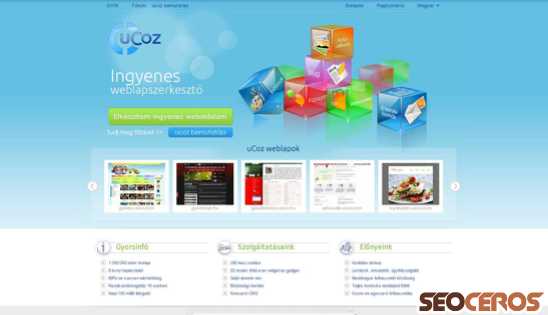 ucoz.org desktop előnézeti kép