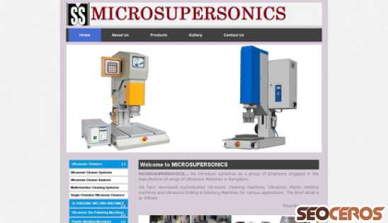 ultrasonicmachines.in desktop náhľad obrázku