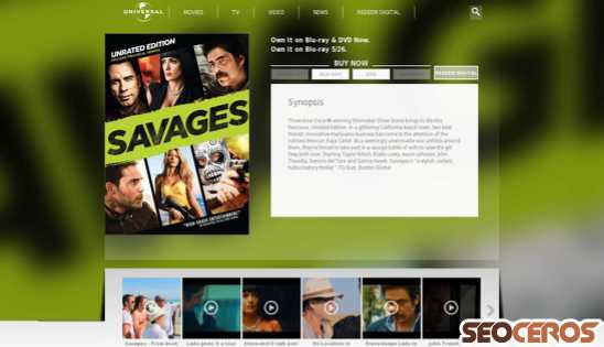 savagesfilm.com desktop preview