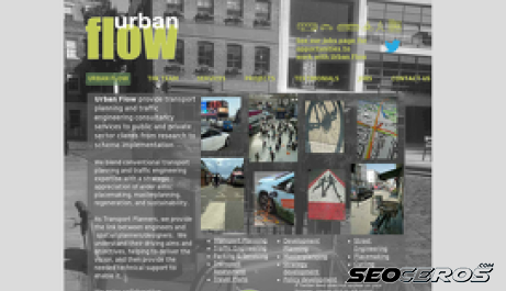 urban-flow.co.uk desktop förhandsvisning