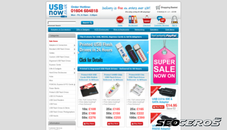 usbnow.co.uk desktop előnézeti kép