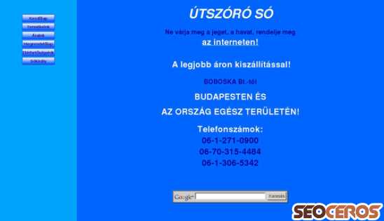 utszoroso.hu desktop előnézeti kép