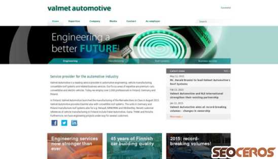 valmet-automotive.com desktop प्रीव्यू 
