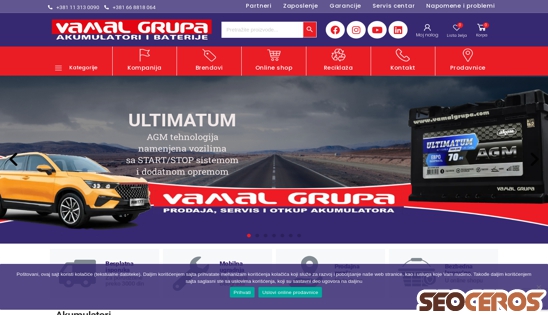 vamalgrupa.com desktop náhled obrázku