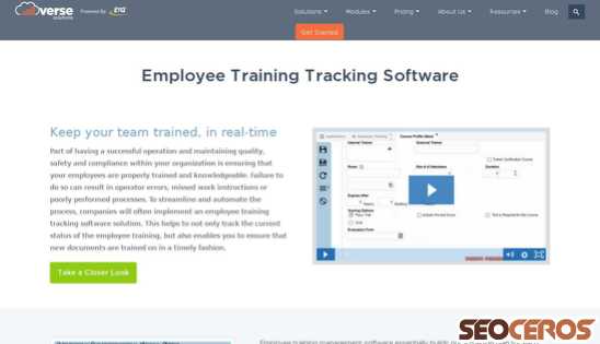 versesolutions.com/employee-training-tracking-software desktop preview