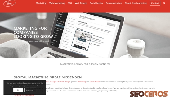 visomarketing.co.uk/marketing-agency-great-missenden desktop Vista previa