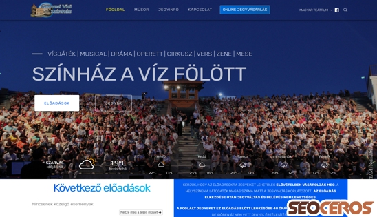 viziszinhaz.hu desktop előnézeti kép
