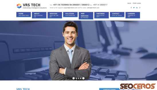 vrstech.com desktop Vista previa