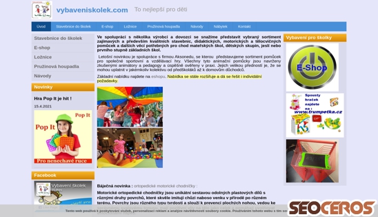 vybaveniskolek.com desktop náhľad obrázku