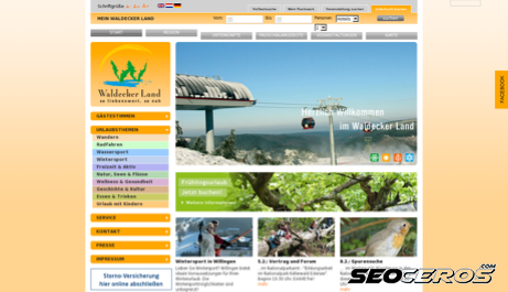 waldecker-land.de desktop náhled obrázku
