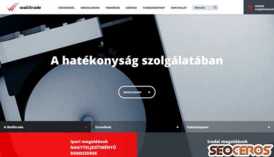 wallitrade.hu desktop előnézeti kép