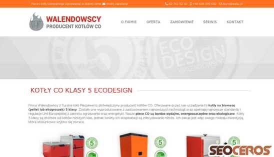 walsc.pl/oferta desktop förhandsvisning