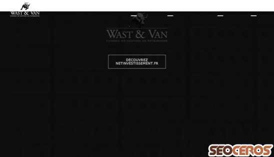 wastandvan.com desktop előnézeti kép