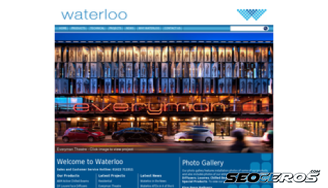 waterloo.co.uk desktop förhandsvisning