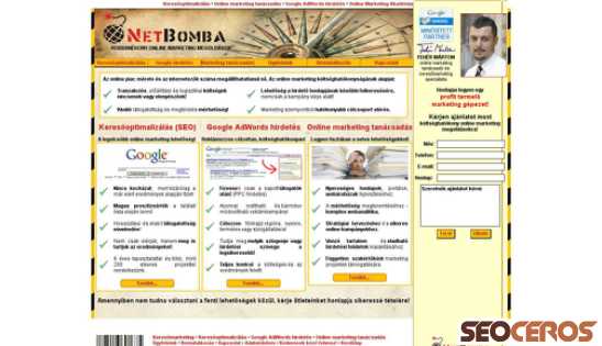web-marketing.hu desktop előnézeti kép