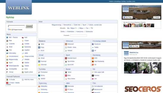 weblink.hu desktop előnézeti kép