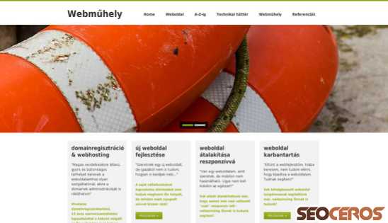 webmuhely.hu desktop előnézeti kép