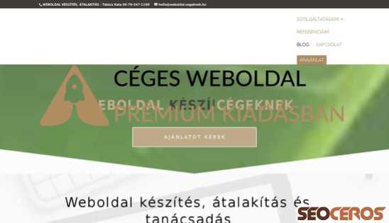 weboldal-cegeknek.hu desktop előnézeti kép