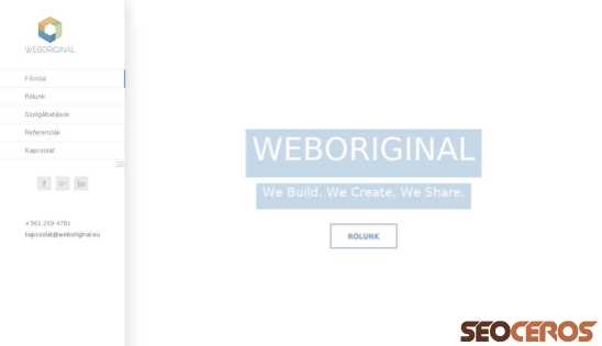 weboriginal.eu desktop náhled obrázku
