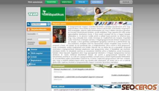 webpatikus.hu desktop előnézeti kép
