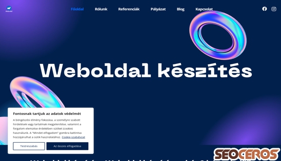 webrefel.eu desktop förhandsvisning