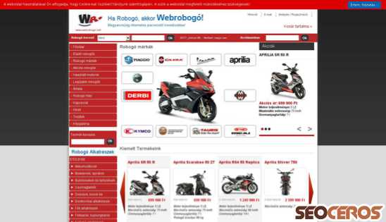 webrobogo.net desktop náhľad obrázku