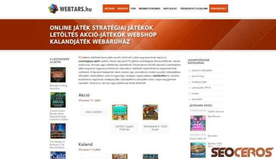 webtars.hu desktop obraz podglądowy