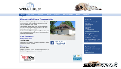 well-house.co.uk desktop náhled obrázku